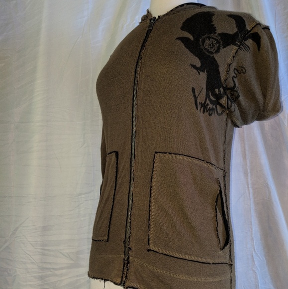 Dark green Volcom jacket. - Picture 2 of 4